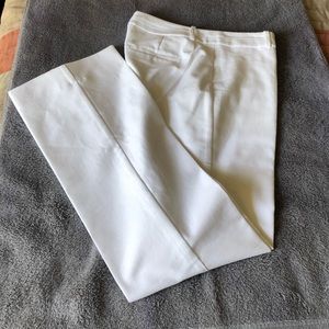 The Limited white Drew fit pants